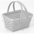 Vintiquewise Rectangular Chip Picnic Basket
