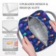 thumbnail image 3 of Easygdp Jellyfish colorful Bolsa de Almuerzo Insulada Grande, Forro de Aluminio, Diseño Espacioso, a Prueba de Fugas, Ideal para Trabajo, Picnics, Viajes y Actividades al Aire Libre, 3 of 6