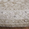 thumbnail image 3 of SAFAVIEH Mason Winslow Medallion Polyester Area Rug, Beige/Green, 6'3" x 6'3" Round, 3 of 10