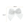 thumbnail image 2 of 60Pcs Mini Ribbon Bow 1" Mini Fabric Satin Ribbon Flower Bows Craft DIY Sewing Wedding Birthday Party White, 2 of 6