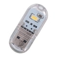 thumbnail image 4 of Inteprter Luz LED alimentada por USB, lámpara portátil para lectura de libros pequeños, PC, teclado de ordenador, iluminación de ambiente Iluminación y accesorios, 4 of 6