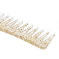 thumbnail image 2 of Peignes à dents larges sans manche, peigne démêlant pour cheveux, grand peigne de salon pour shampoing, pour hommes et femmes, transparent, 2 of 4