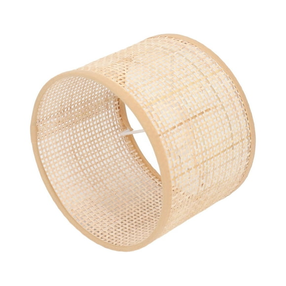 Rattan Lamp Shade,Rattan Lamp Shade Replacement Woven Lamp Shade Rattan Basket Chandelier Lamp Shade Effortless Installation