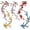 Iron On Patches, variant on Maple Leaf Router Template, Clear Acrylic Woodworking Carving Guide, Hand Tool Template for DIY Wood Project