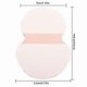 thumbnail image 4 of 100 Pcs Armpit Pads, Forearm Sweating Perfect Fit Absorbing Edition, 4 of 5