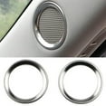 thumbnail image 3 of MYG Car A Pillar Speaker Ring Frame Sound Circle Trim For Mazda CX-5 CX5 2017-2022, 3 of 8