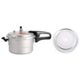 thumbnail image 2 of Cooking Tool, Safe Multifunctional Pressure Cooker with Steaming Layer for Electric for Gas for Ceramic 20cm, 2 of 7