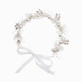 thumbnail image 5 of Cdudpw Baby Girl Floral Headband Flower Crown Elastic Hairband for Newborn Toddler(White,5-13 Years), 5 of 5