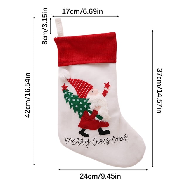Decoraciones de Navidad para el Hogar Proyectos de Decoración de Navidad: Calcetines de Navidad para Ancianos, Nuevos Calcetines de Navidad, Decoración de Calcetines de Regalo Decoraciones de Navidad