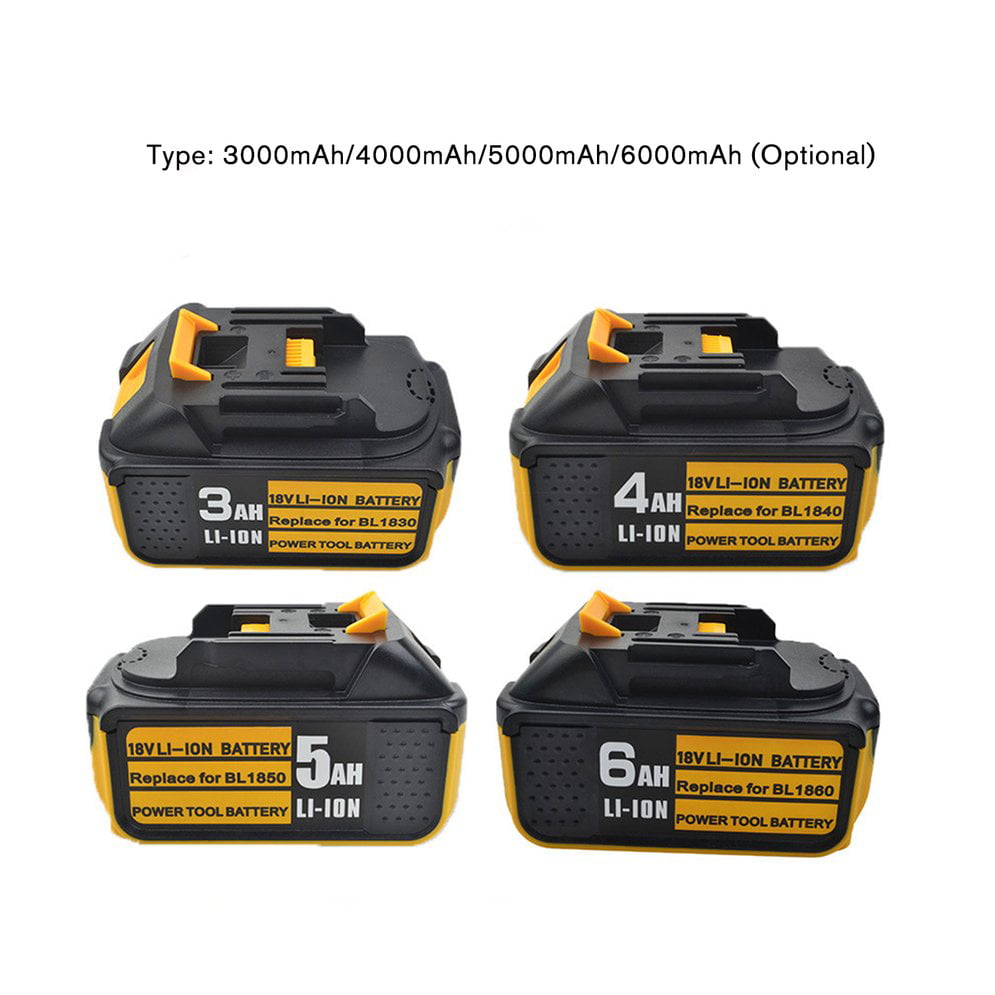 Details about   2Pack 18V 6.0Ah LXT-400 Lithium-ion Battery For MAKITA BL1860 BL1830 LATEST Pack 