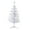 White, variant on Perfect Holiday 2' White Tabletop Christmas Tree with Stand