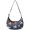 Alien Rocket Deep Blue Pattern, variant on Alien Rocket Deep Blue Pattern Hobo Shoulder Bag, Shopping Crescent Purse with Adjustable Strap, Sturdy Stitching Gift Ideas for Women Girls