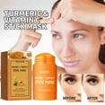 thumbnail image 5 of Turmeric Cleansing Mud Mask Face Wash Facial Cleanser,Clearance,Yellow Ginger Bentonite Skin Mud Facial Mask Turmeric Face Clays Mask Deep Cleaning Purifying Moned 50G, 5 of 9