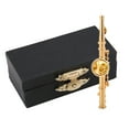 thumbnail image 3 of Broche, Mini-Flûte en Forme de Cadeau Musical Broche Cadeau Broche Véritable Excellence, 3 of 8