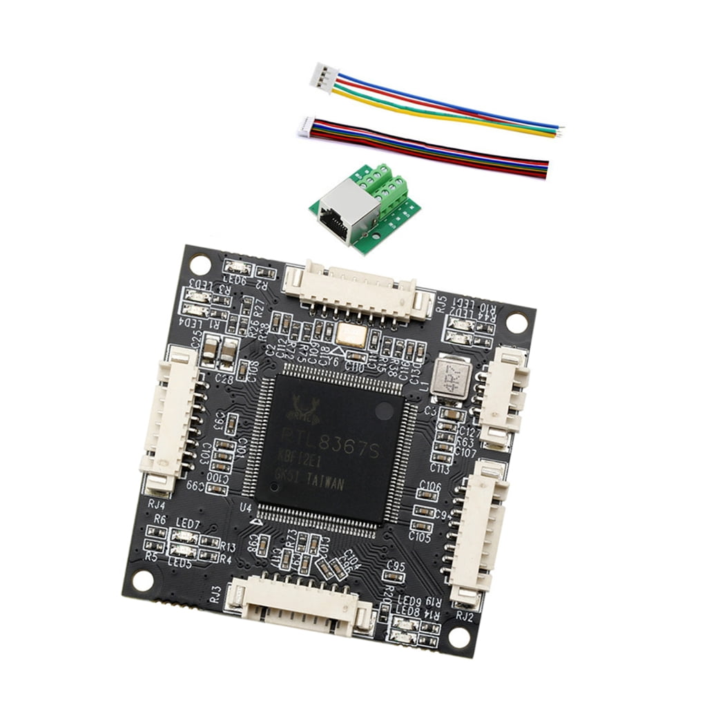 Mini 10/100/1000Mbps Ethernet Switches For Home Office And Embedded Applications