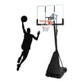 thumbnail image 1 of Garvee Basketball Hoop Goal System, 50"x32" Backboard, 7.8-10 Ft Adjustable Height, Black, 1 of 6