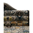 thumbnail image 6 of Unique Loom Medici Collection Area Rug - Paradise (5' 1" x 8' Rectangle Gray/Gold), 6 of 7