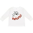 thumbnail image 3 of Inktastic Fintastic Cute Shark Boys or Girls Long Sleeve Toddler T-Shirt, 3 of 5