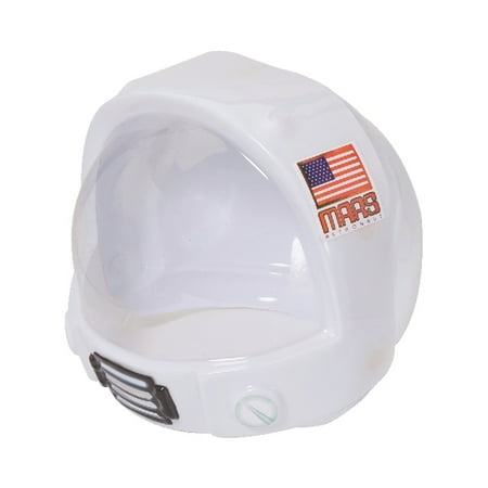 Child's Astronaut Plastic Space Helmet & Visor Costume Accessory