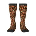 thumbnail image 2 of Picia Women Crew Soft Moisture-wicking Socks Forest Squirrel Pattern Design Cotton Socks, One Size fit All, 2 of 9