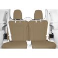 thumbnail image 2 of CalTrend Rear 50/50 Split Bench Faux Leather Seat Covers for 2020-2020 Kia Sorento - KA165-06LX Beige Insert and Trim, 2 of 3