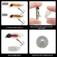 thumbnail image 6 of 38mm Fishing Lures Mini Wobbler Fishing Lure Artificial Hard Baits Crankbait Bass Fishing Tackle Spinner Fishing Lures, 6 of 8