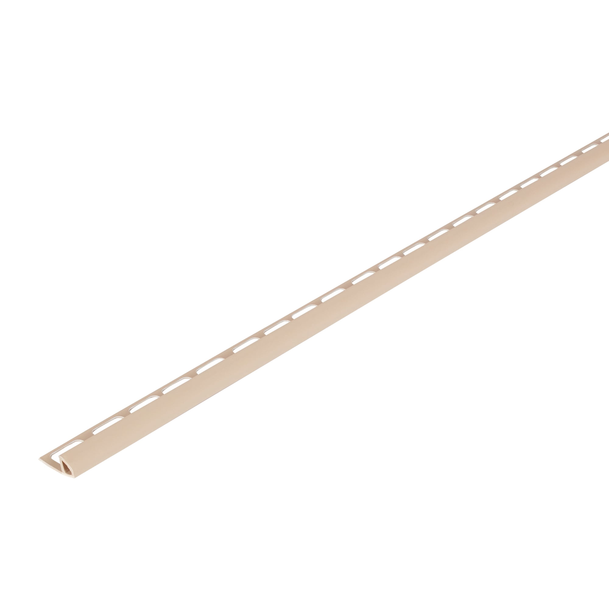 M-D Building Products 73820 3/8 in. x 96 in. Beige PVC Bullnose