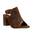 thumbnail image 2 of Roper Womens Women`s  Floral Tooled Heel 7 M US Tan, 2 of 7