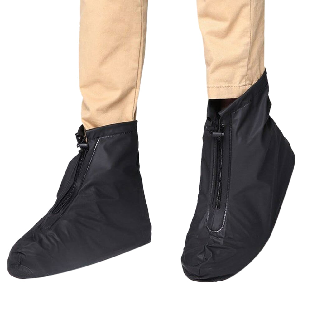 Details about   Rain Shoe Cover Waterproof Overshoes Thickened PVC Rainproof Sneakers Protector 
