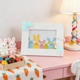 thumbnail image 7 of Mrzvby Easter Home Decorations and Easter Basket Stuffers,Easter Bunny 7in Framed Figurine, 7 of 7