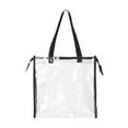 thumbnail image 2 of OAD Clear Zippered Tote with Full Gusset, 2 of 2