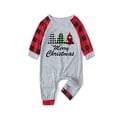 thumbnail image 2 of Penkiiy Christmas Pajamas for Family 2024 Matching Sets Lounge Sets for Women Couples Loungewear Sets Christmas Pjs 9 Months Red, 2 of 6