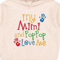 thumbnail image 3 of Inktastic Mimi and Poppop Love Me Toddler Hoodie, 3 of 4