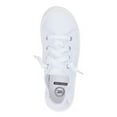 thumbnail image 4 of Wonder Nation Little Girl & Big Girl Canvas Bump Toe Sneakers, Sizes 13-5, 4 of 5