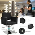 thumbnail image 6 of Costway Salon Chair for Hair Stylist Adjustable Swivel Hydraulic Barber Styling Chair, 6 of 11