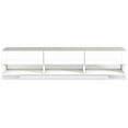 thumbnail image 2 of Nexera Rustik TV Stand for TVs up to 80 inches, White, 2 of 6
