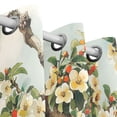 thumbnail image 3 of Painting Flowers Thermal Blackout Curtains 63x55 Inch 2 Panels Grommet Window Drapes for Bedroom Living Room, 3 of 5