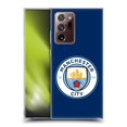 thumbnail image 1 of Head Case Designs Officially Licensed Manchester City Man City FC Badge Obsidian Full Colour Soft Gel Case Compatible with Samsung Galaxy Note20 Ultra / 5G, 1 of 7