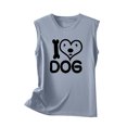 thumbnail image 5 of Verano mujer moda cuello redondo impreso sin mangas casual camisetas sin mangas Fridja gh5261, 5 of 5