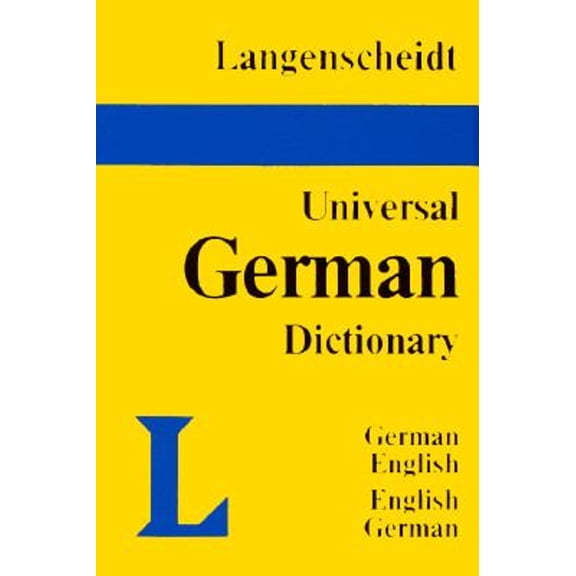 Pre-Owned Langenscheidt's Universal German Dictionary: German English English German (Paperback) 0887291120 9780887291128
