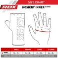 thumbnail image 3 of RDX, Hands wraps Inner Gloves, Half Finger Elasticated Bandages, Green, Large, 3 of 9