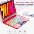 thumbnail image 4 of Funda Teclado FUWANG para iPad Mini 7 y 6 - 8.3" RGB, 4 of 8
