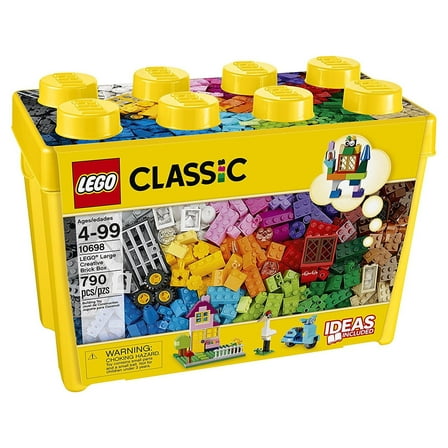 LEGO Classic Large Creative Brick Box 10698 Building Set (790 Pieces)