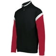 thumbnail image 2 of Holloway 229579.C39.XL Adult Limitless Jacket - Black, White & Scarlet - Extra Large, 2 of 2