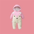 thumbnail image 2 of Icvfdpl Autumn Winter Thickened Warm Fuzzy Babys Out Wear Clothes Babys Cotton Winter Children Crawling Clothing Adorable Baby Daily Wear, 2 of 3