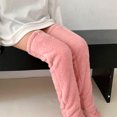 thumbnail image 2 of CSChome Women Floor Socks Winter Floor Socks - Thick Double Sided Velvet Solid Color Over-the-knee Elastic Non-Slip, 2 of 7