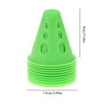 thumbnail image 3 of 10 PCS Soccer Training Cones - Windproof, Portable, and Perfect for Building Agility and Precision, 3 of 8