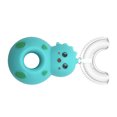 thumbnail image 1 of Vogacara Cepillo de portátil en forma de U, cepillos de limpieza de de 360 ​​grados con mango, cepillos de para el cuidado de cuidado de los oídos Azul Vogacara CE012043-02, 1 of 6