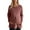 Red, variant on Diufon Women's Maternity Tops Soft Long Sleeve Pregnancy Tunic Blouses Crew Neck Striped Knitted Sweater Top