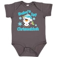 thumbnail image 3 of Inktastic Baby's 1st Chrismukkah with Cute Baby Penguin and Snowflakes Boys or Girls Baby Bodysuit, 3 of 5
